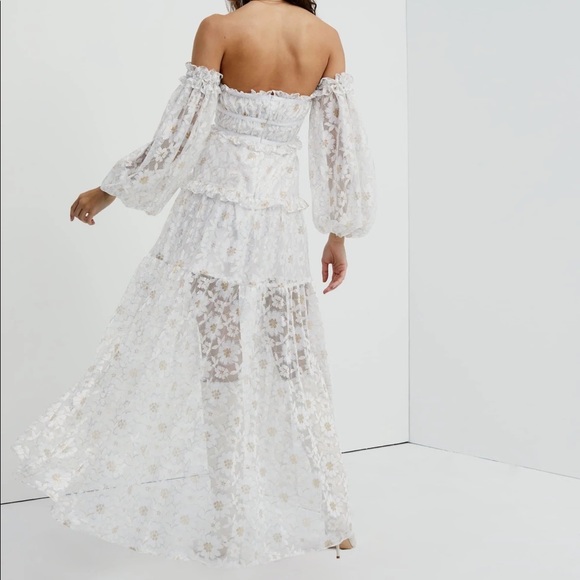 For Love & Lemons Lupita Hi-Low dress NWT - Picture 2 of 7